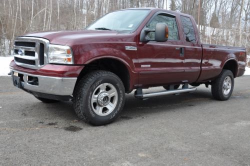 07 f-350 super duty ext cab 4x4 with 8ft bed no reserve powerstroke turbo diesel