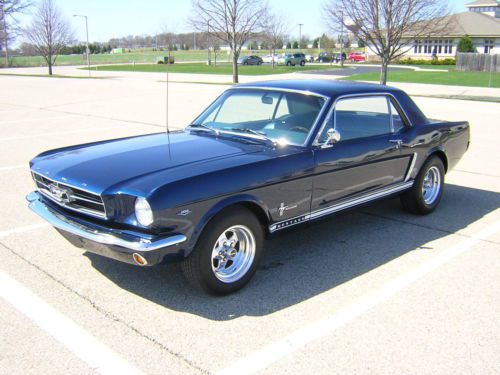 1965 ford mustang 289 v8 3 speed c code