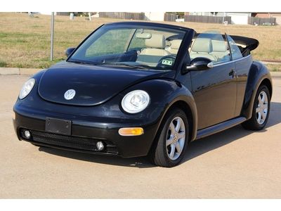 2005 vw beetle turbo convertible,heated seats,clean title