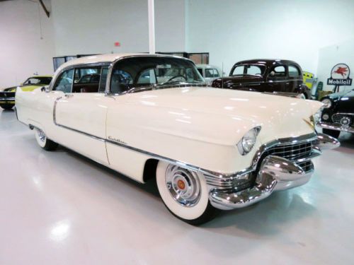 1955 cadillac coupe deville - fully restored - rare factory a/c - stunning! wow!