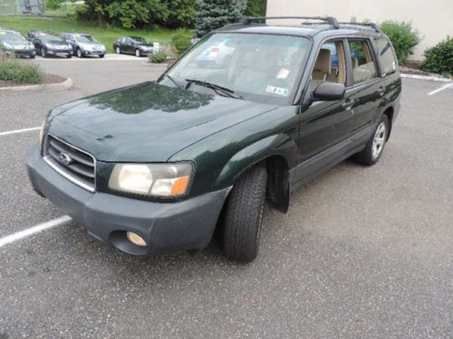 03 subaru forester auto trans all wheel drive abs alloy fog lights no reserve