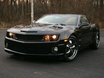 Supercharged 600hp ls3 6 speed hurst black chrome wheels 2ss leather no reserve