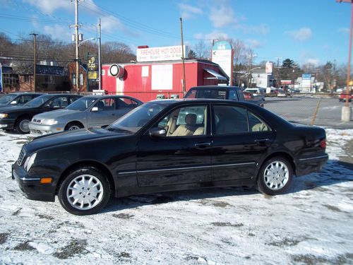 2000 mercedes benz e320 4matic black on tan leather
