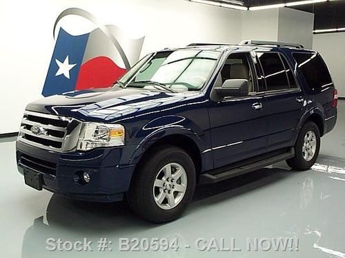 2009 ford expedition leather 8-passenger 3rd row 35k mi texas direct auto