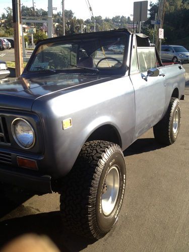 International harvester, scout, jeep, 4x4,