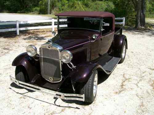 1930  ford roadster model a pick-up truck  street rod