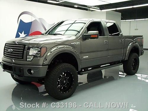 2012 ford f-150 fx4 ecoboost 4x4 lifted sunroof nav 13k texas direct auto