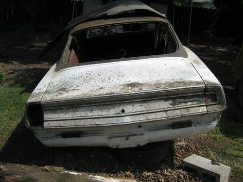 1968 plymouth barracuda fastback project