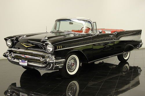 1957 chevrolet bel air convertible 350ci v8 4 speed od automatic pb ps ac