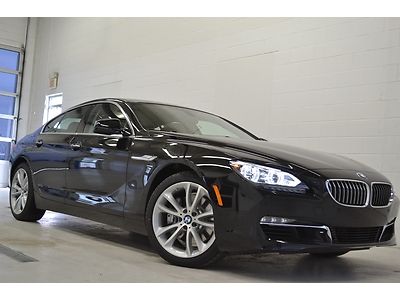 Great lease/buy! 14 bmw 640xi gc lighting cold weather 19" navigation camera new