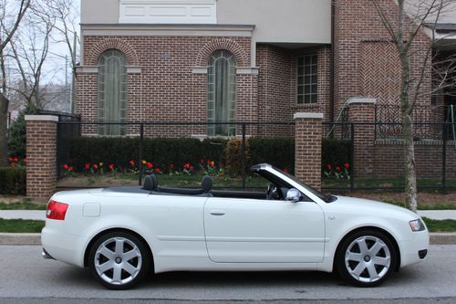 Convertible navigation v8 quattro only 60k miles clean carfax cabrio