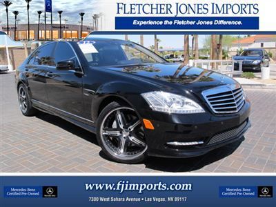****2012 mercedes-benz s550, premium 2 package, sport package, panorama roof****