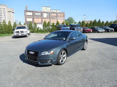 2009 audi a5 s-line 6 speed 3.2 damaged rebuildable repairable salvage flood