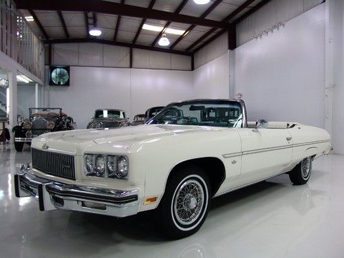 1975 caprice classic convertible, only 43,439 miles, rare 400 ci v8 matching #'s
