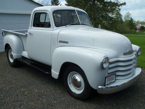 1951 chevrolet 3100 short box pickup with 1958 235ci &amp; 4000 miles since rebuild