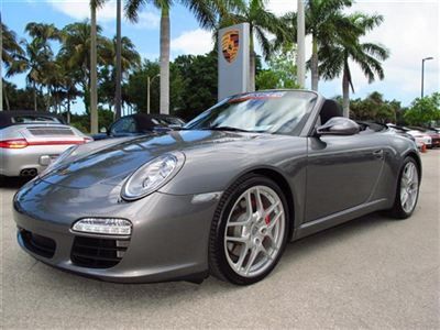 2009 porsche approved certified 911 s cab - we finance, take trades and ship.