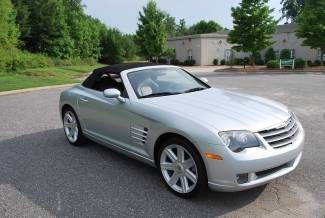 2008 crossfire limited convertible silver 20k miles runs great no reserve