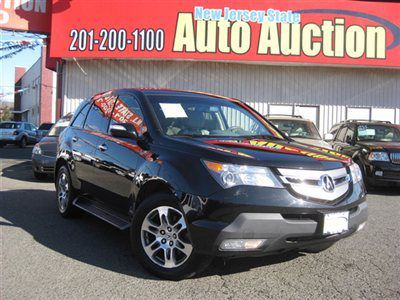 2008 acura mdx sh-awd technology package carfax certified low reserve navigation