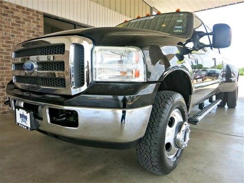2005 v8 diesel 4x4 dually leather bedliner running boards tow package 69k