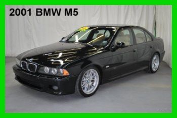 01 bmw m5 6 speed manual nav one owner no reserve