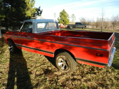 Frame off 1970 chevy c-10 long bed
