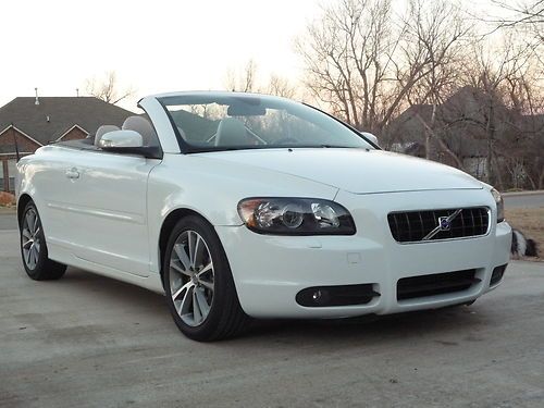 2010 volvo c70 t5 convertible 2-door 2.5l, turbo, htd seats, leather, prem. pack