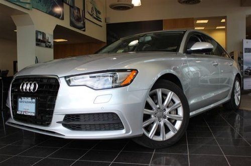 2013 audi a6 used as demo *prestige package supercharged all wheel drive
