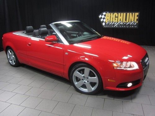 2008 audi a4 2.0t quattro cabriolet, s-line sport package, ** only 68k miles **