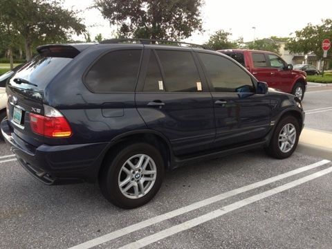 2006 bmw x5 dark blue cross country package very clean pano sunroof tan leather