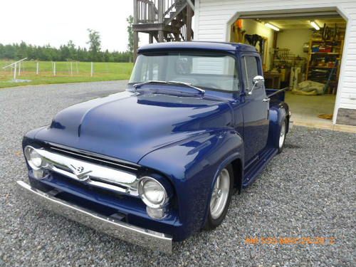 1956 ford f100 pick-up truck custom fully restored