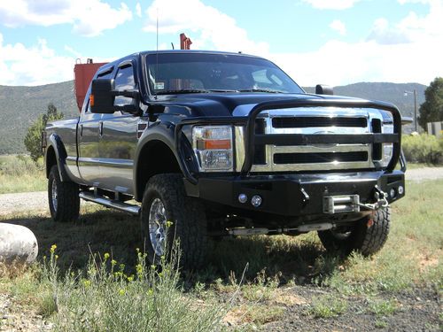 2010 ford f250 super duty crew cab 6.4 diesel powerstroke lifted lariat longbed