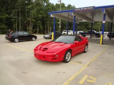 Pontiac trans am v8 with a ws-6 ram air performance package with very low miles.