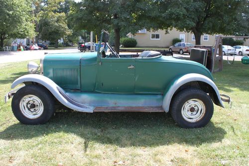 Ford model a 1929 rumble seat roadster/  no reserve