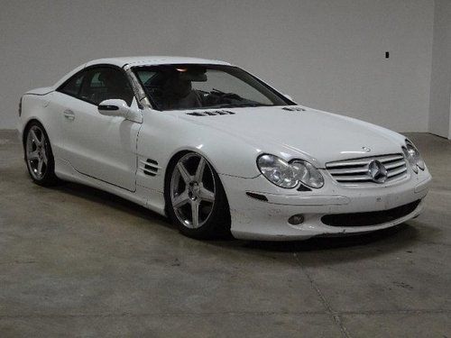 2003 mercedes-benz sl500 damaged salvage runs! loaded nice unit priced to sell!!