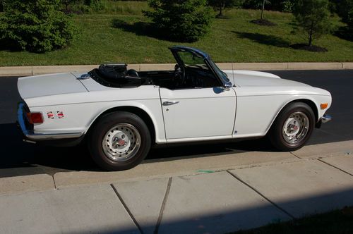 1973 triumph tr6 w/ electronic overdrive