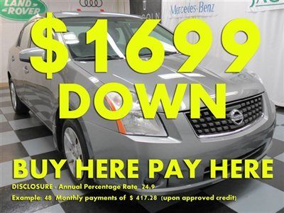 2008(08)sentra we finance bad credit! buy here pay here low down $1699 ez loan