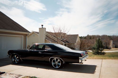 1965 impala ss clone 396 4speed posi traction 20 inch wheels