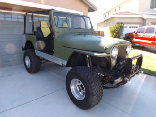 1981 jeep cj7 with chevy 350 conversion,auto,  arb front and rear air lockers