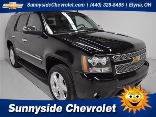 Chevy tahoe ltz 2009 leather chrome wheels sunroof dvd navigation low reserve