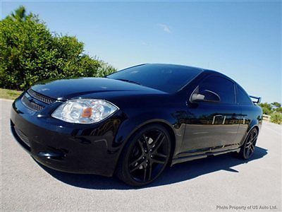 2008 cobalt ss 2.0l  rareturbocharged 5spd clean carfax blacked out florida car