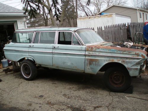 1964 ford falcon 4-door wagon parts car or ??? no reserve 399.99