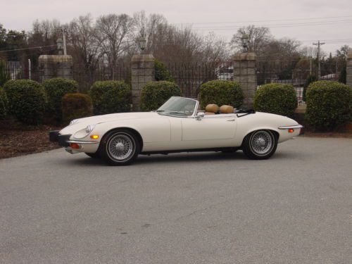 1974 jaguar xke convertible 44,836 original miles!