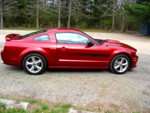 2007 ford mustang gt/cs california special low miles stored winters no res