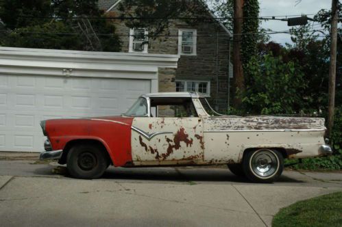 &#039;55 ford crown victoria, custom, hot rat rod project, solid car nds. restoration