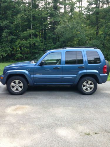 &#039;04 4wd jeep liberty limited edition with all available options.