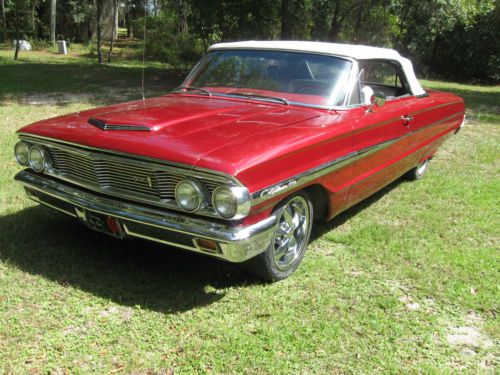 Beautiful 1964 ford galaxie 500 conv   simply one of the best
