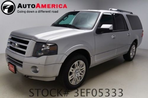 2012 ford expedition el 4x4 ltd 7k miles rearcam sunroof nav vent seat one owner