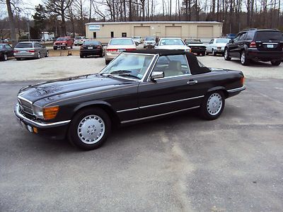 1986 mercedes 300sl euro - rare! - runs &amp; drives great - looks nice inside &amp; out