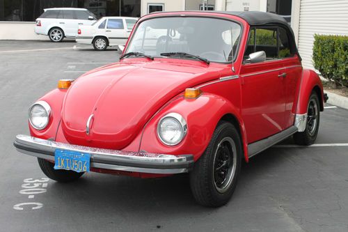 1979 volkswagen beetle, no reserve