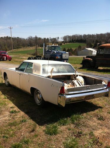1962 lincoln continental 35k original documented miles